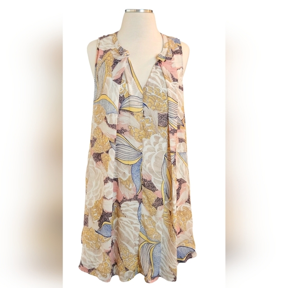 Umgee Sleeveless Swing Dress - Sz Med - Picture 3 of 9